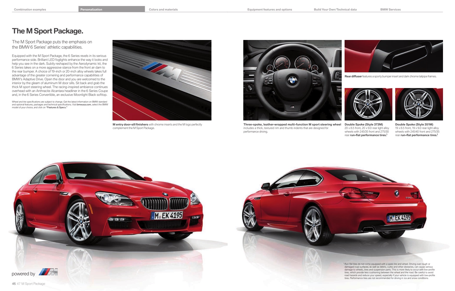 2013 BMW 6-Series Brochure Page 18